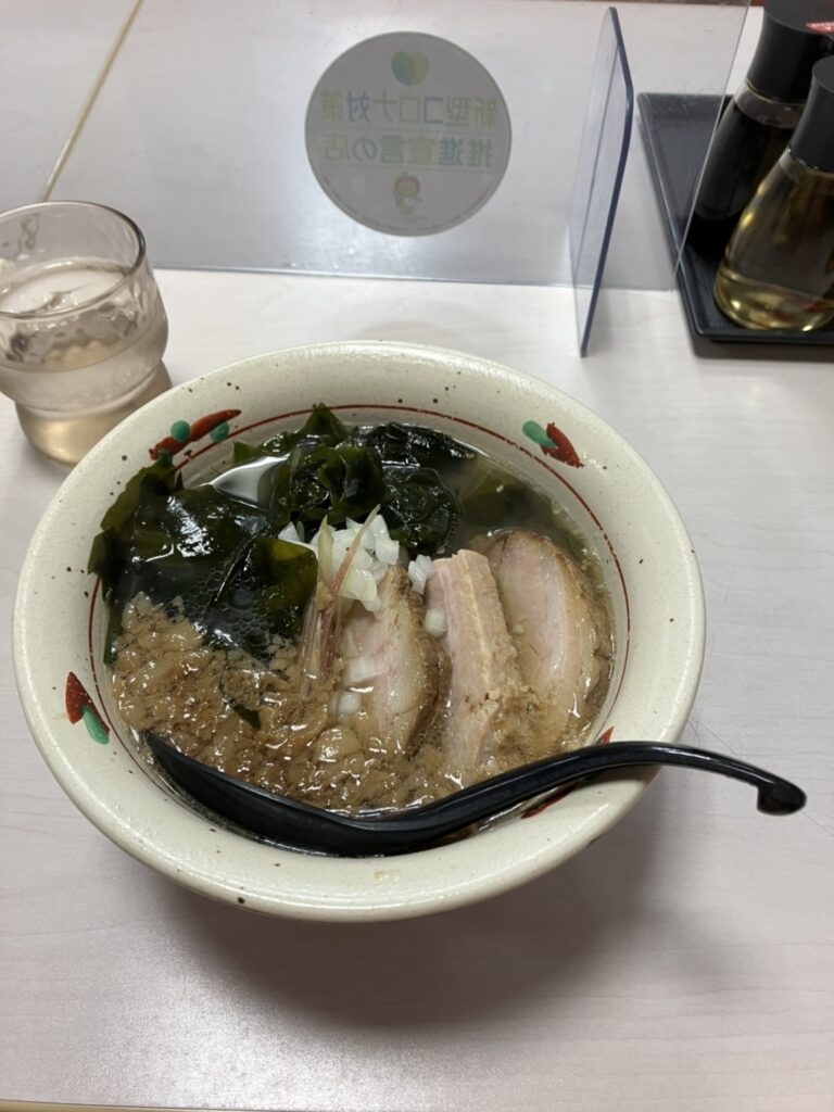 豚ワカメラーメン