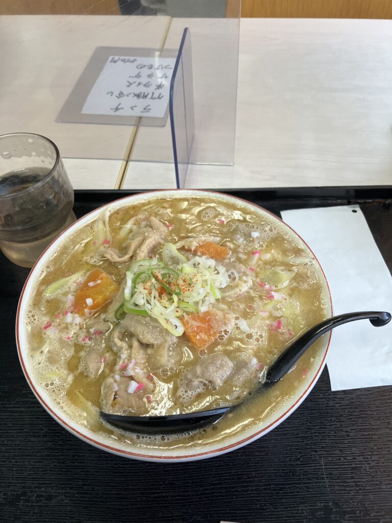 モツ煮ラーメン