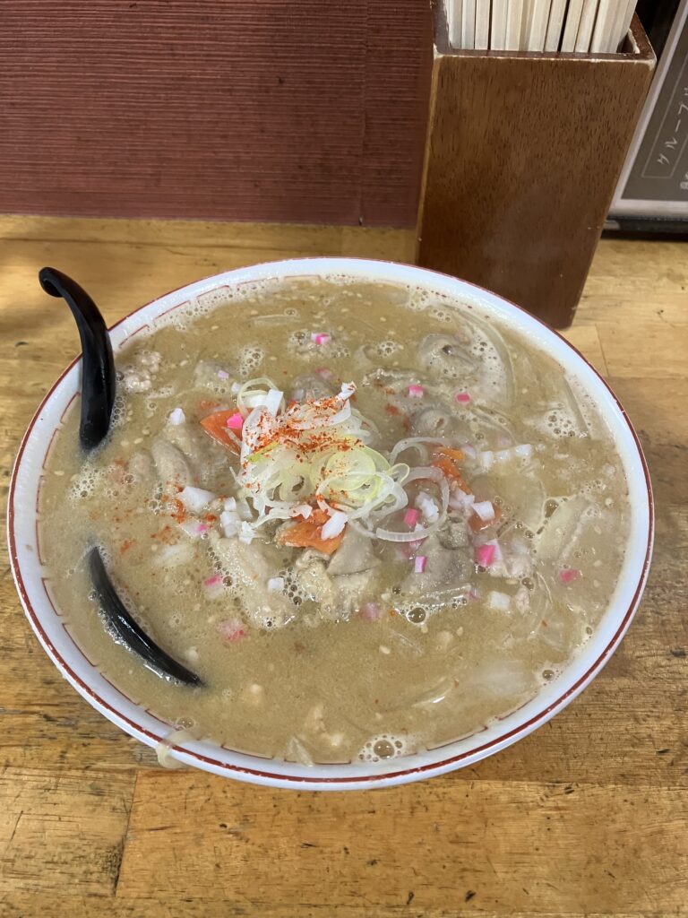 モツ煮ラーメン