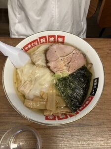 ワンタン麺（塩）