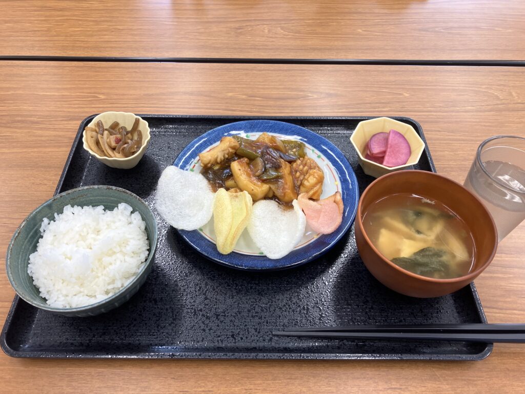 ランチ_いかのうま煮