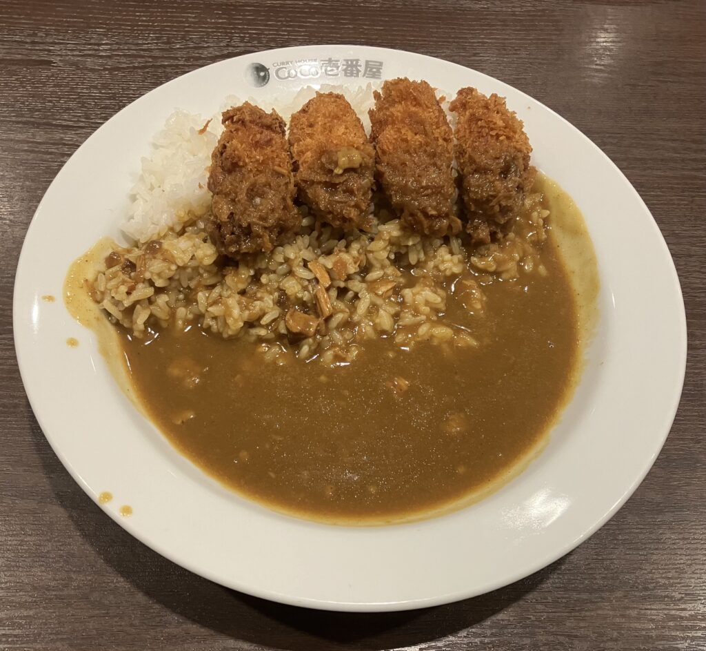 ＣｏＣｏ壱番屋カキフライカレー